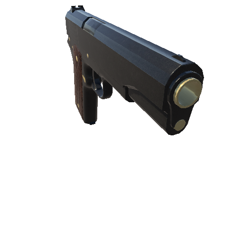 M1911 Handgun_Gold